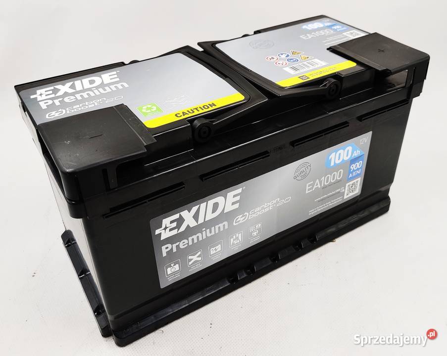 AKUMULATOR EXIDE PREMIUM 100AH 900A EN PRAWY dolnośląskie Lubin