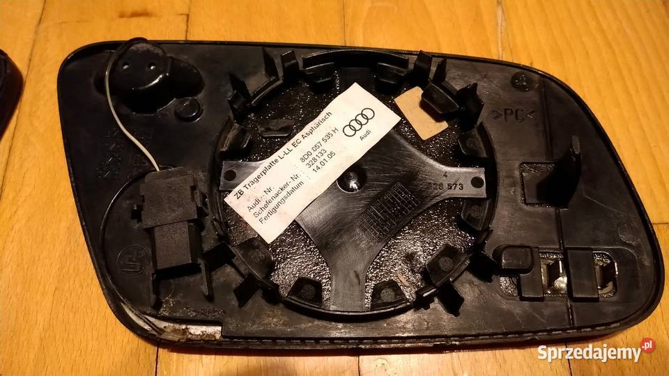 Wkłady lusterek fotochrom Audi A4 B5A6 C5A8 D2 Rok produkcji 2001 sprzedam