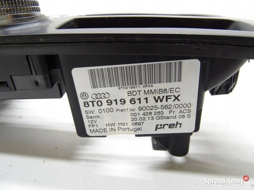 PANEL STEROWANIA RADIA NAVIGACJI AUDI A5 8T LIFT