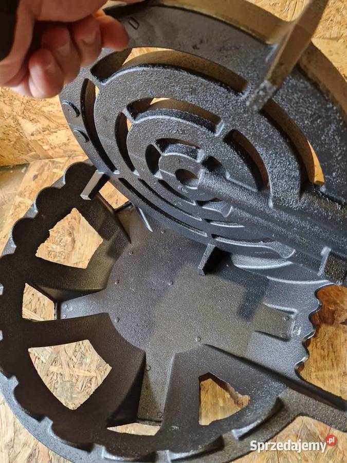 PROFESJONALNY ŻELIWNY DUŻY OKRĄGŁY TABORET wielkopolskie Głogowa