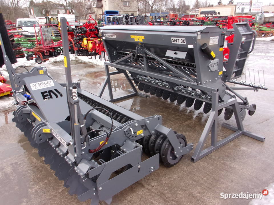 Agrega uprawowosiewny nabudowany EUROMASZ SNT30 nieuszkodzony łódzkie sprzedam
