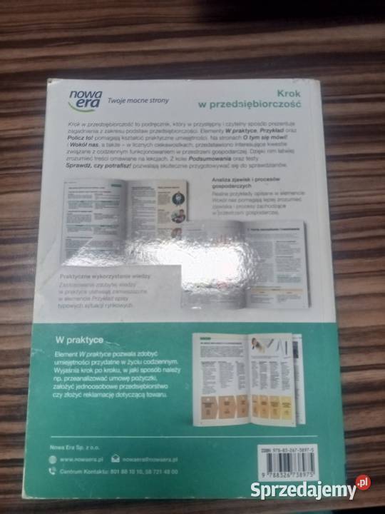 Krok w przedsiębiorczość ISBN 9788326738975