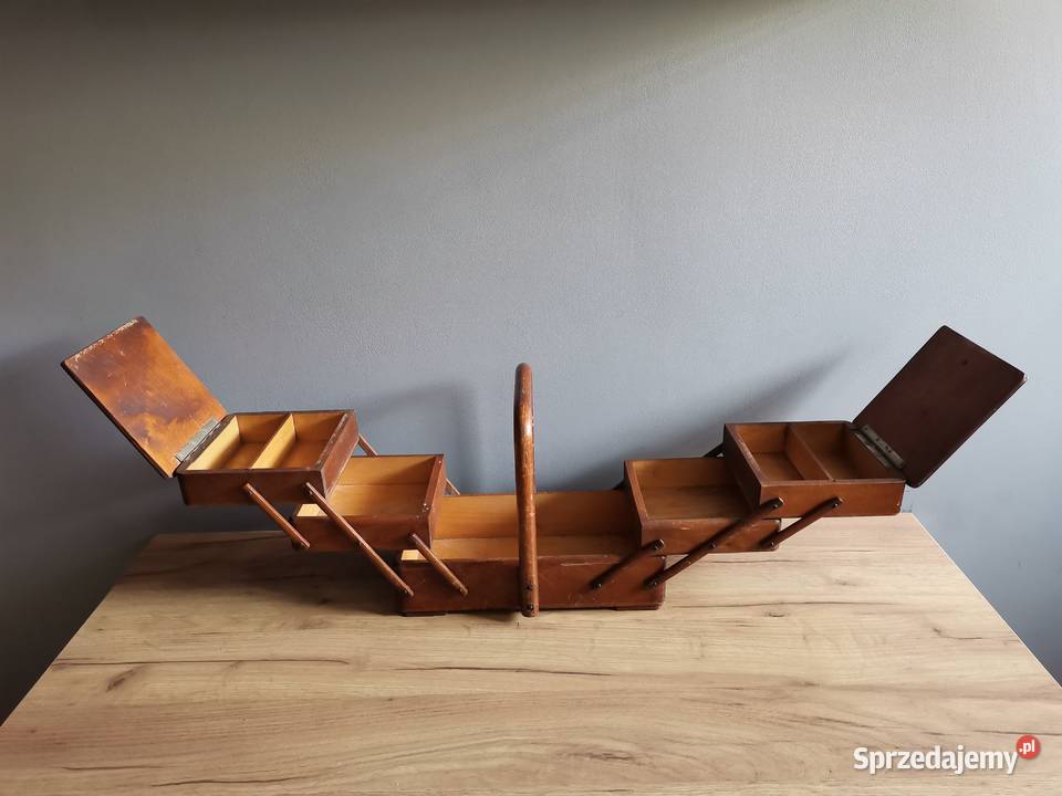 Stara przedwojenna niciarka niciak Art Deco Siemianowice Śląskie