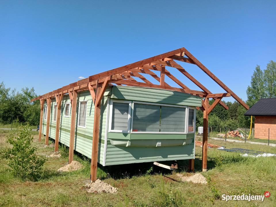 Zadaszenie domkiem holenderskim 10 x 5 Piaseczno sprzedam