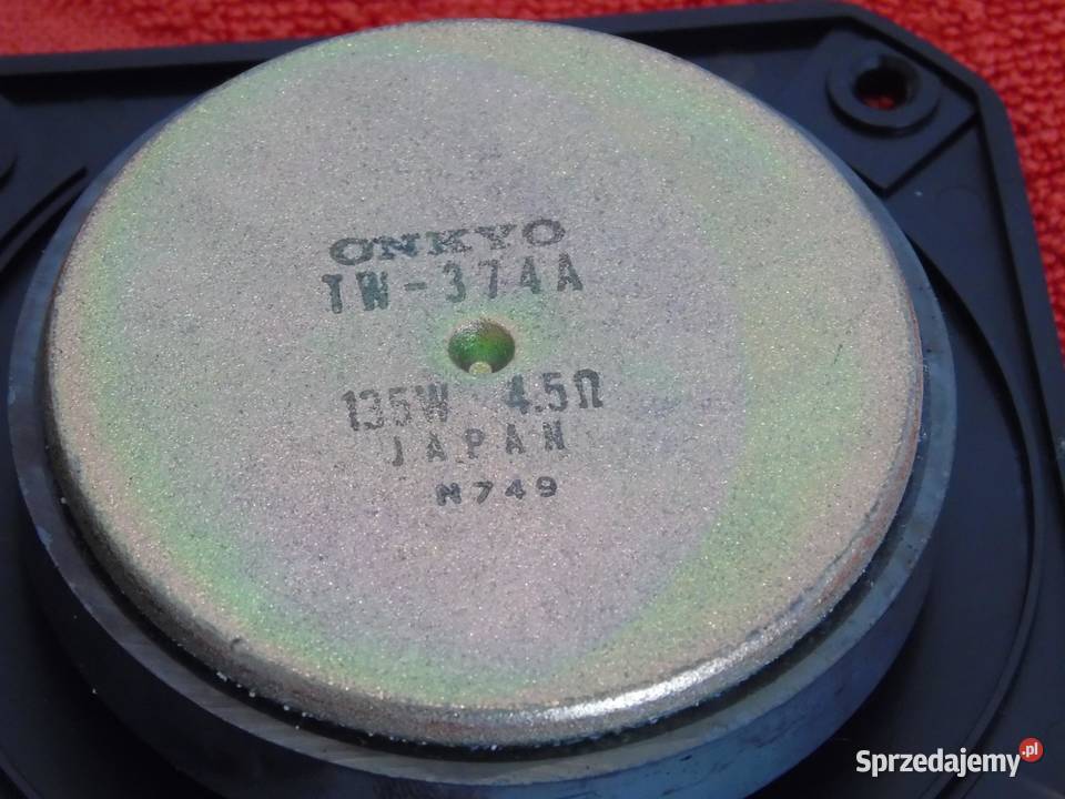 Głośniki Onkyo TW 374A para sprawne WYSYŁKA Jasło