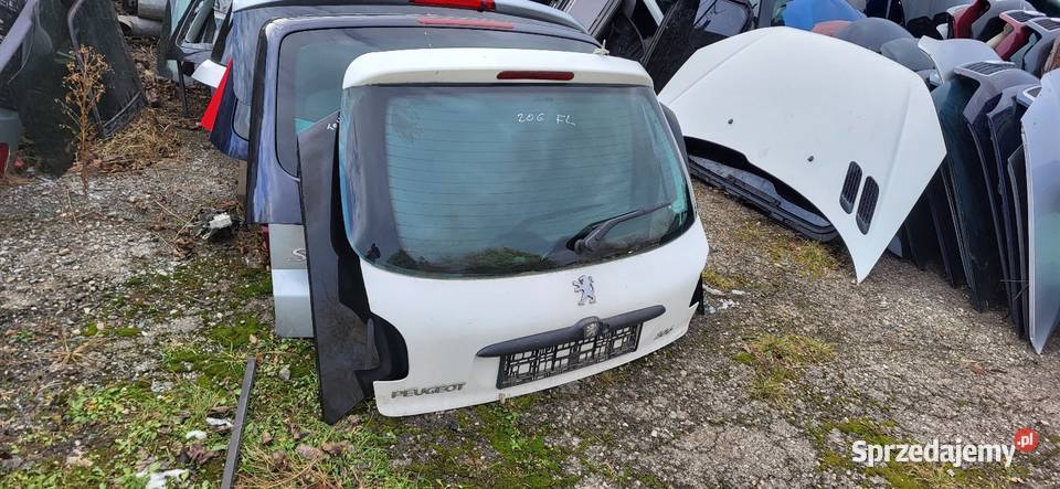 Peugeot 206 przed FL Zderzak Maska Pas przód z Żabno