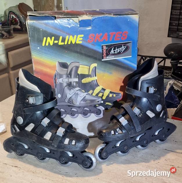 Rolki Activity Basic Czarne Inline Skates wielkopolskie Poznań