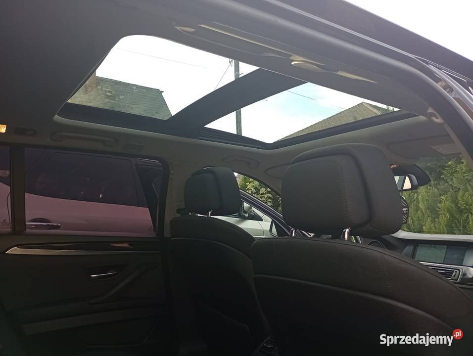 BMW 5 F11 30 Diesel Kombi Czarna Zadbana Manual Rok produkcji 2010 Wilamowice sprzedam