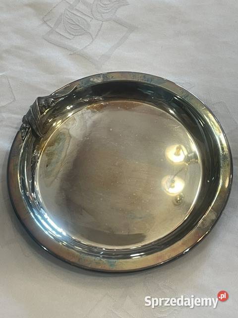 Elegancka patera metalowa Resovia Rzeszów małopolskie Kraków
