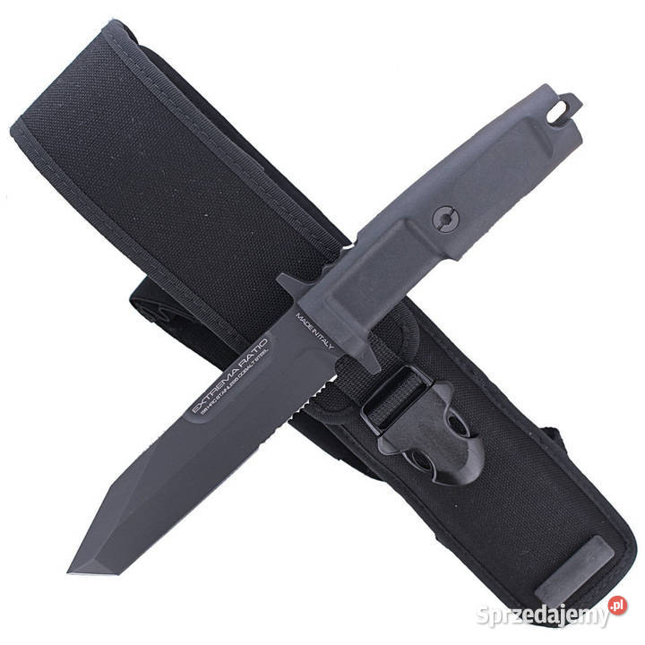 Nóż Extrema Ratio Fulcrum S Black Forprene Black Turystyka Warszawa