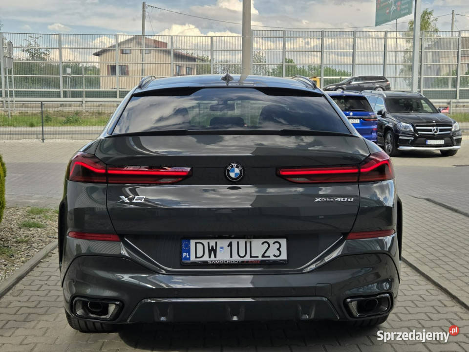 BMW X6 40d 340 1900 przebiegu Pneumatyka Masaże Węgrzce