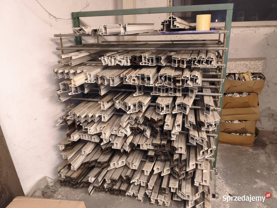 Wózek stojak na wzmocnienia do produkcji okien Tarnów