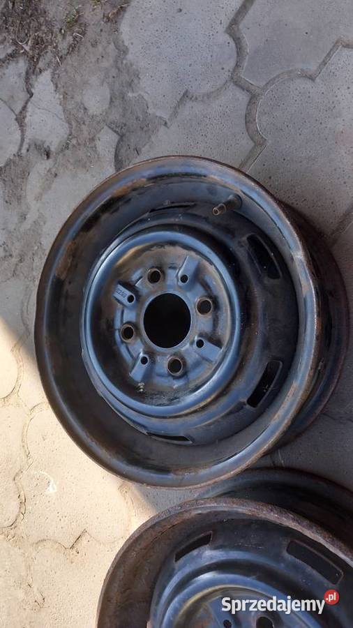 Felgi Maluch Fiat 126p przyczepka niewiadow 12 Rożnowa