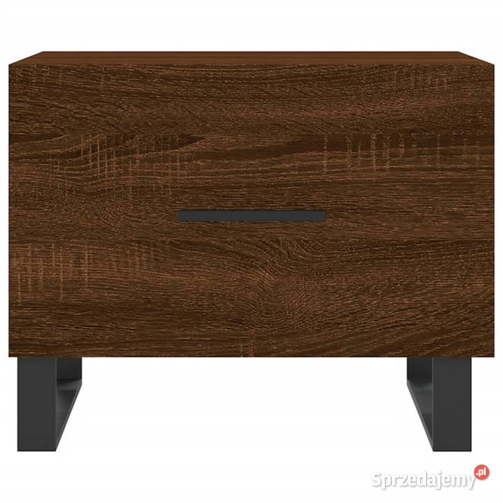 Stolik kawowy brązowy dąb 50x50x40 WM829458 Stoły Warszawa sprzedam