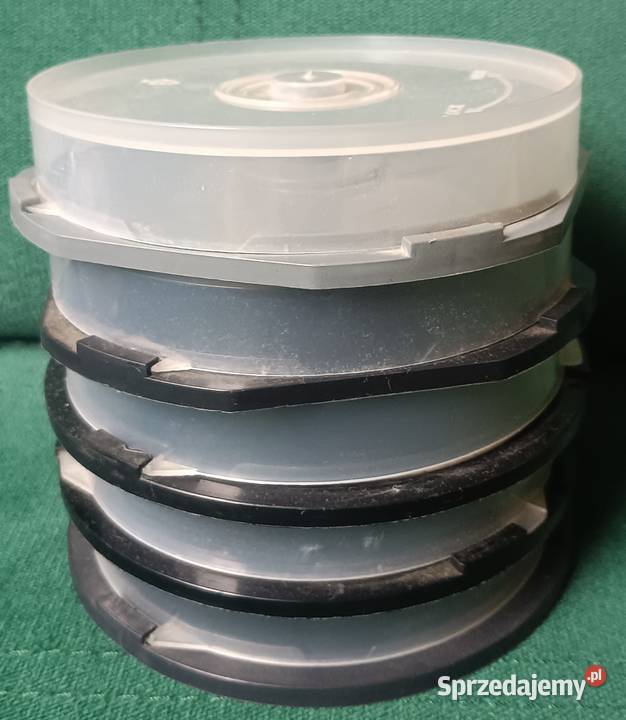 Plastikowe etui cake box na płyty cd dvd