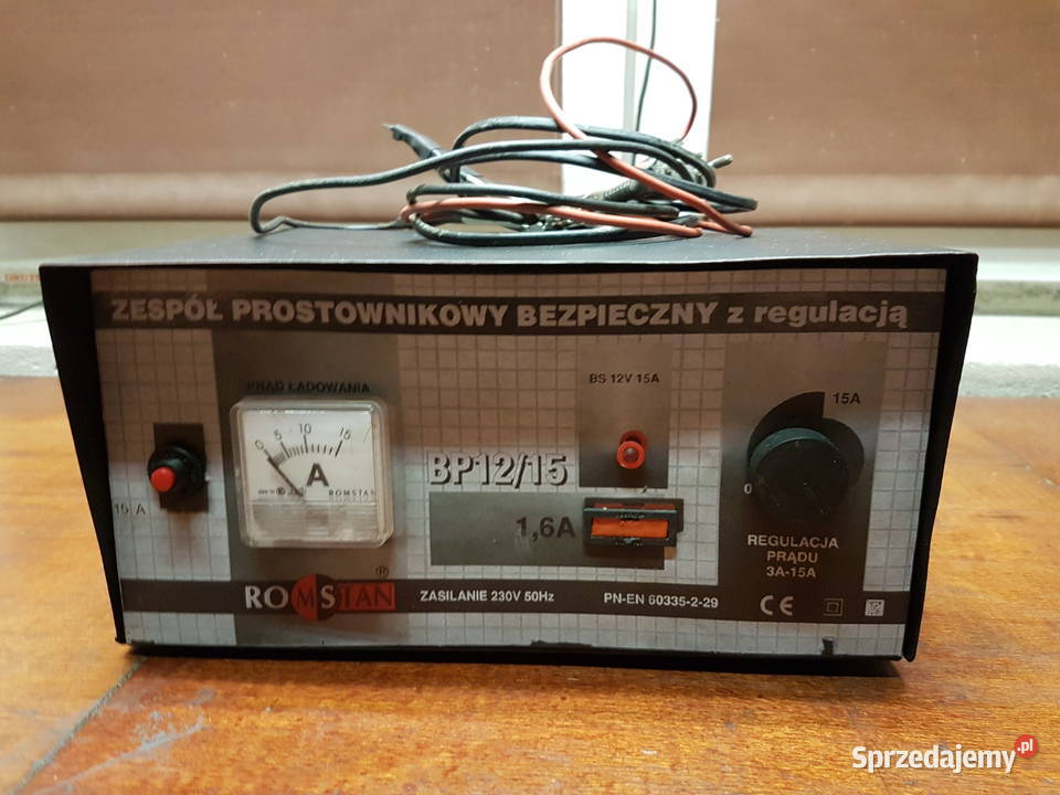 prostownik ROMSTAN BP 1215 12V 15 A małopolskie sprzedam