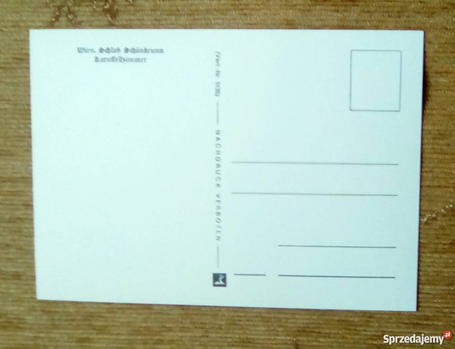 POKÓJ W PAŁACU SCHONBRUNN NA TERENIE WIEDNIA Piszczac