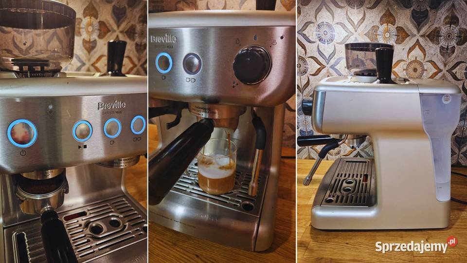KOLBOWY EKSPRES CIŚNIENIOWY BREVILLE BARISTA AGD drobne Rybnik