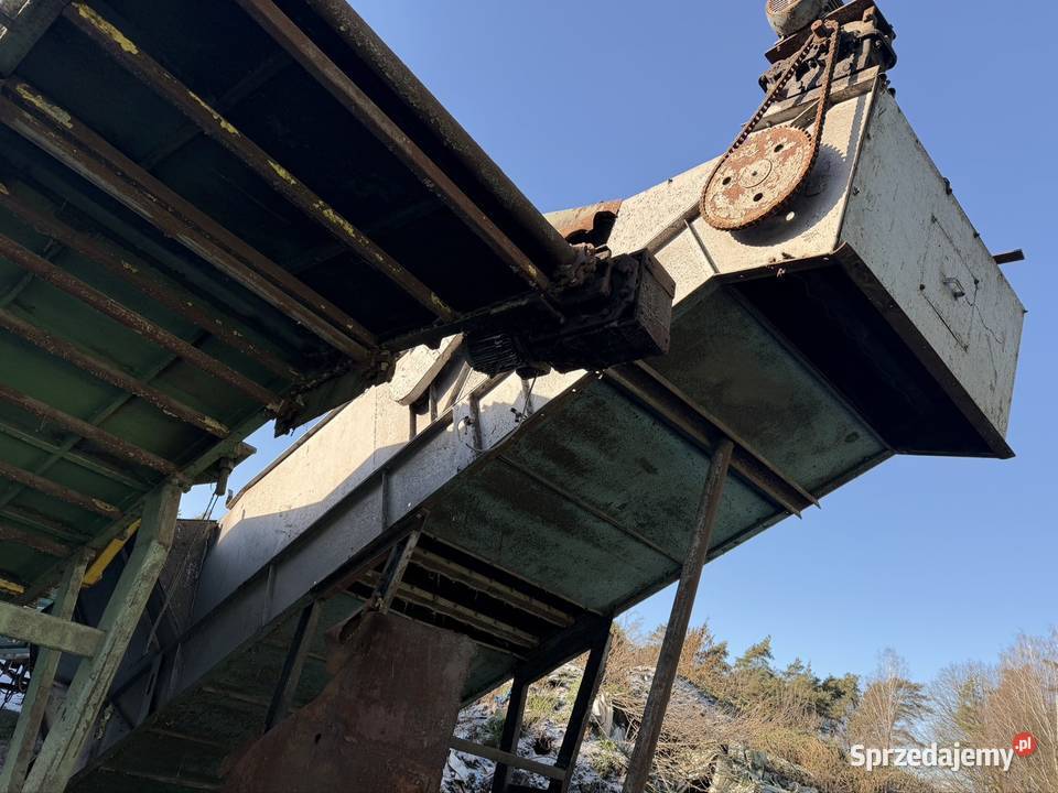 podajnik listwowy zasypnik podajnik łańcuchowy Daleszynek