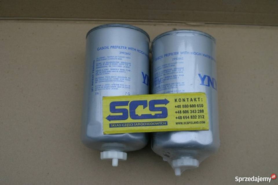 STRALIS EUROCARGO FILTR PALIWA WSTĘPNY 2992662 lubuskie Bieleń