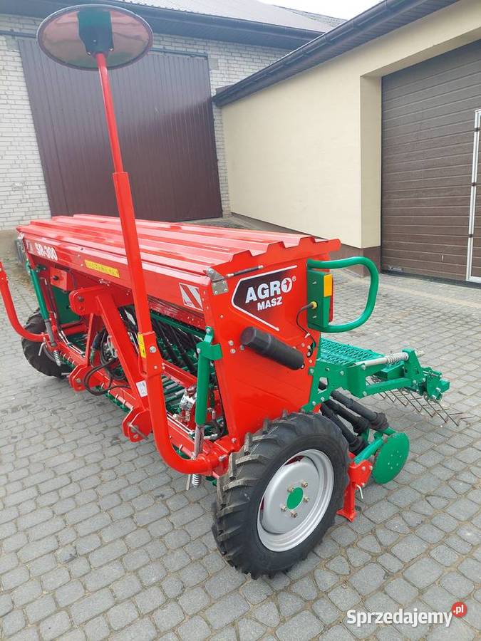 Sprzedam siewnik Agro masz 3m SR300 nowy redlice Końskowola