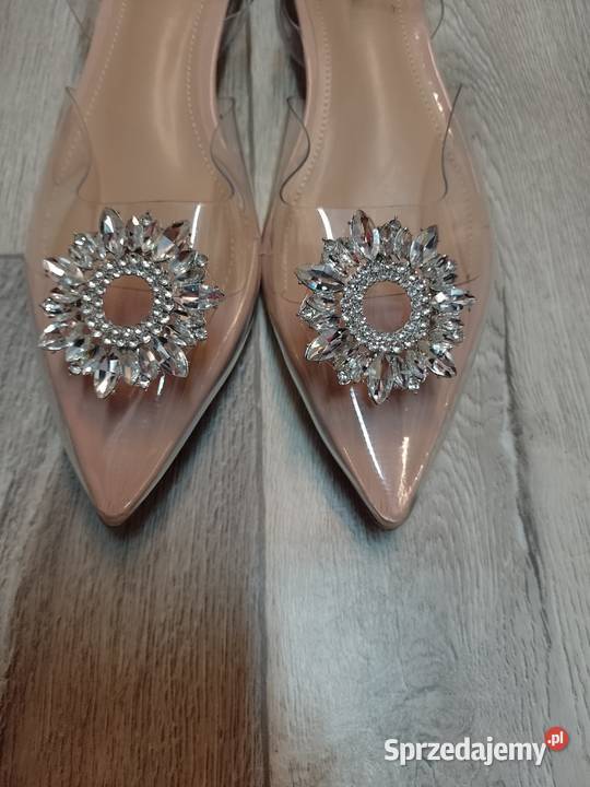 40 Transparentne zdobione baleriny wieczorowe z małopolskie Kraków