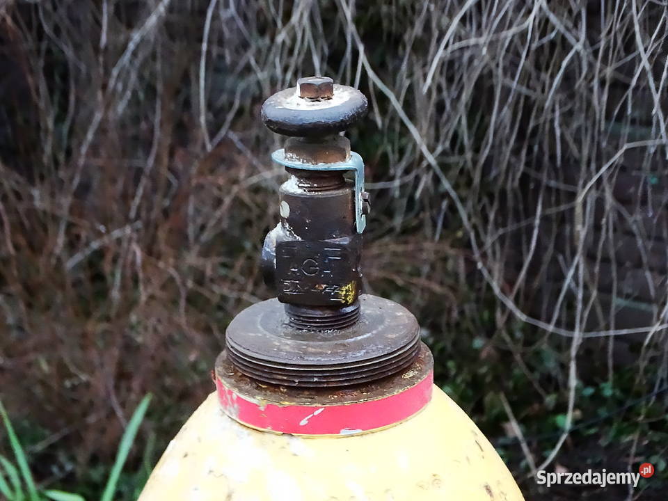 Butla stalowa na acetylen 40 litrów lubelskie Biłgoraj