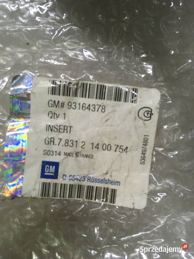 Zaślepka kratka halogenu prawego Opel Tigra B Klasak Duży