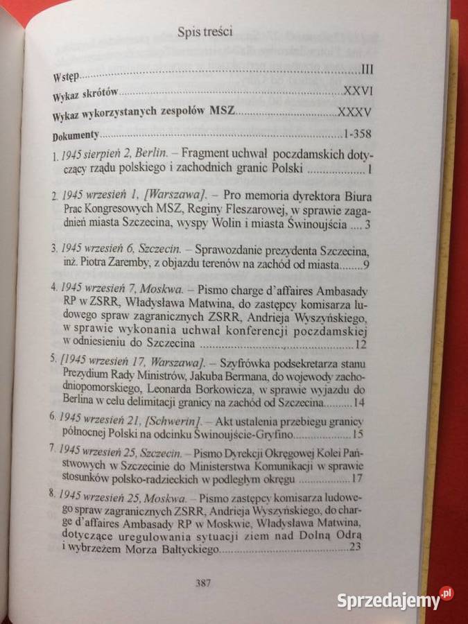 1619 Szczecin W Dokum Służby Dyplomatycznej