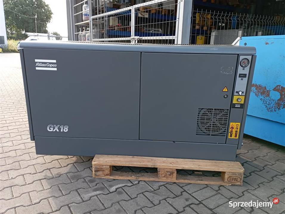 Sprężarka śrubowakompresor Atlas Copco GX18185 Wilków