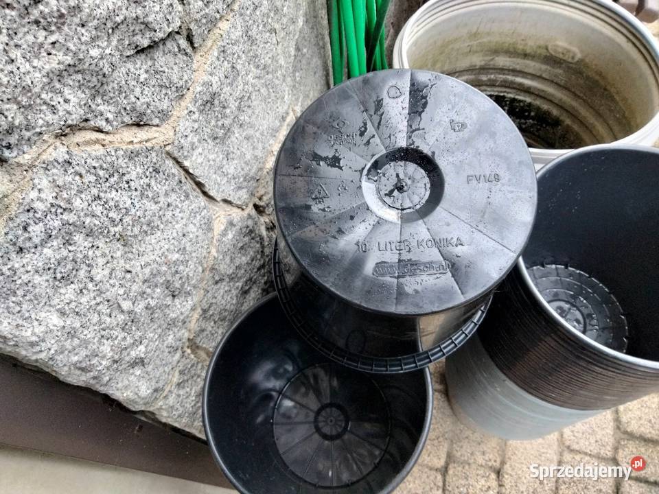 Doniczka plastikowa wiaderka