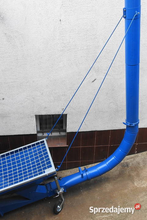 Transporter pneumatyczny materiałów sypkich nieuszkodzony