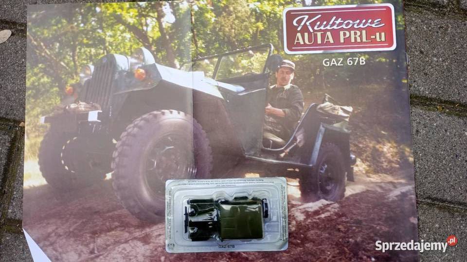 GAZ 67B wojskowy kolekcja kultowe auta PRL model mazowieckie Warszawa