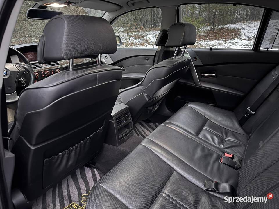 Bmw e60 30d Masaże Wentyle Logic 7 Radar garażowany Seria 5 Myszków
