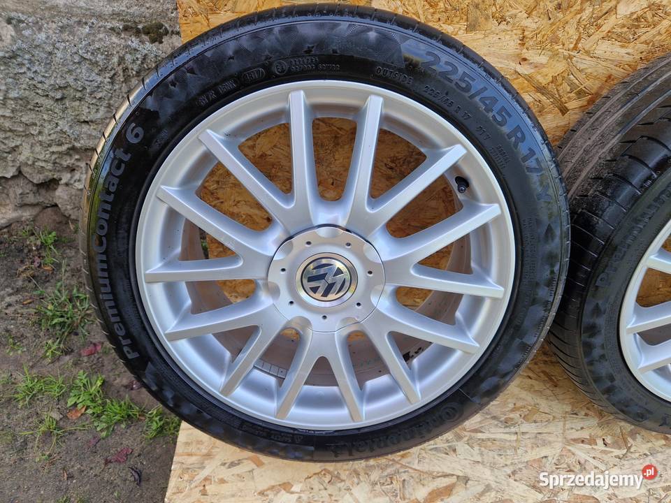 VW FELGI ALUMINIOWE ET54 7Jx17 571mm 1K0601025AN Słowikowo sprzedam