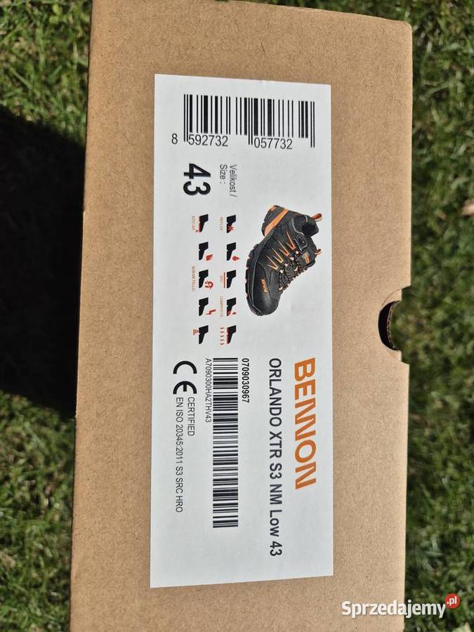 Buty Bennon Orlando XTR S3 43 Borzęcin Duży