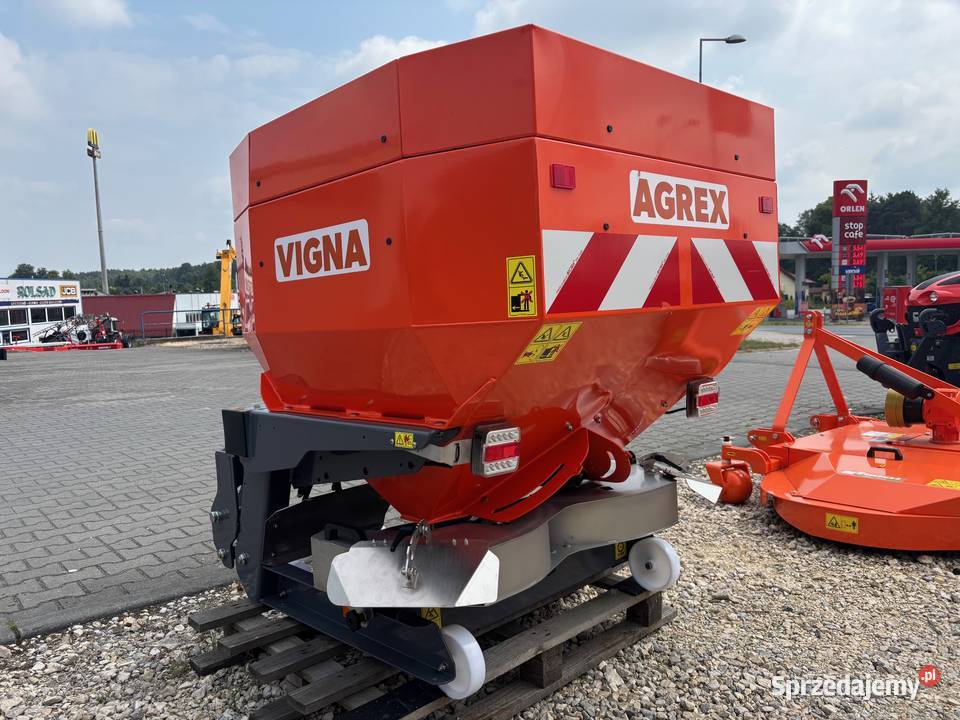 Rozsiewacz nawozów sadowniczy ISOBUS waga AGREX nieuszkodzony