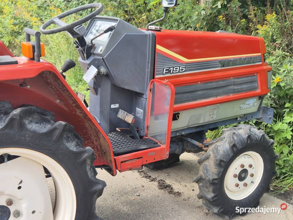 Traktorek traktor YANMAR F195D 19 44 dolnośląskie Małuszyn
