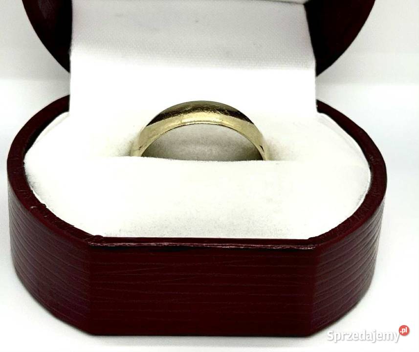 Złota obrączka pr333 374g R25 Obrączki Elbląg sprzedam