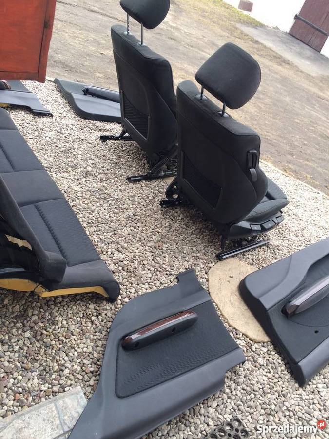 Wnętrze EU Sportsitze BMW E46 coupe środek Wyposażenie wnętrza łódzkie Nowe Ostrowy