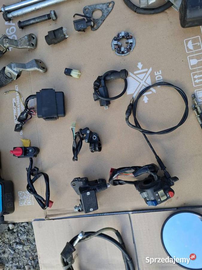 Kawasaki klr 650 części moduł kanapa błotnik Chobrzany
