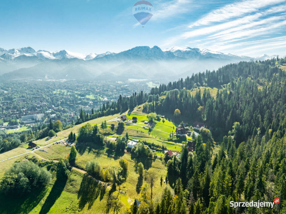 Widokowa działka rolna na Kotelnica Zakopane