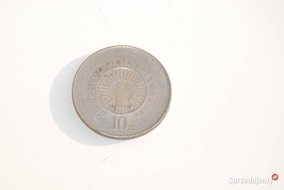 Stara moneta 10 złotych 1969 Dwudziesta Piąta Rocznica PRL