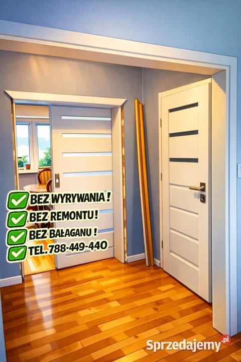 Drzwi z NAKŁADKĄ MASKUJĄCĄ Stare Metalowe podkarpackie Mielec