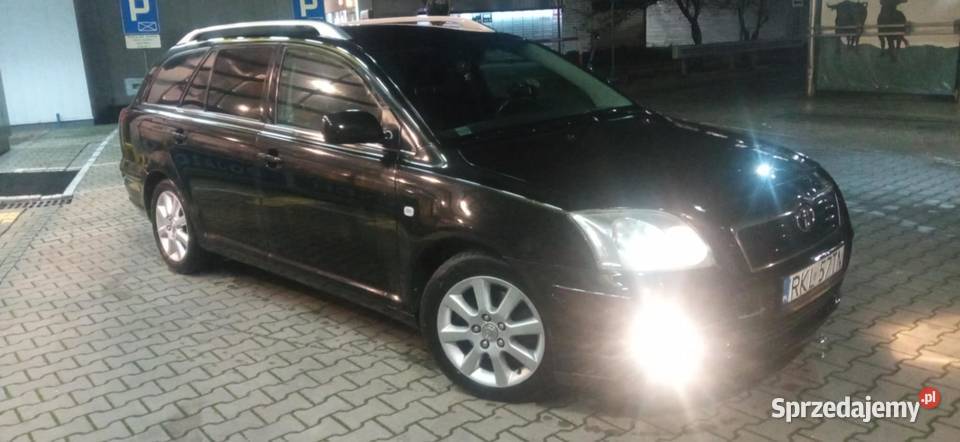 2006 Toyota avensis 22 6 biegów dwustrefowa czarny Avensis Warszawa