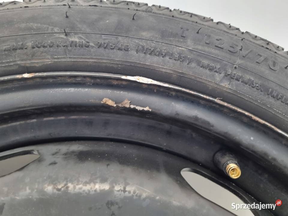 KOŁO DOJAZDOWE ZAPASOWE Audi Seat Vw Golf V Chełm