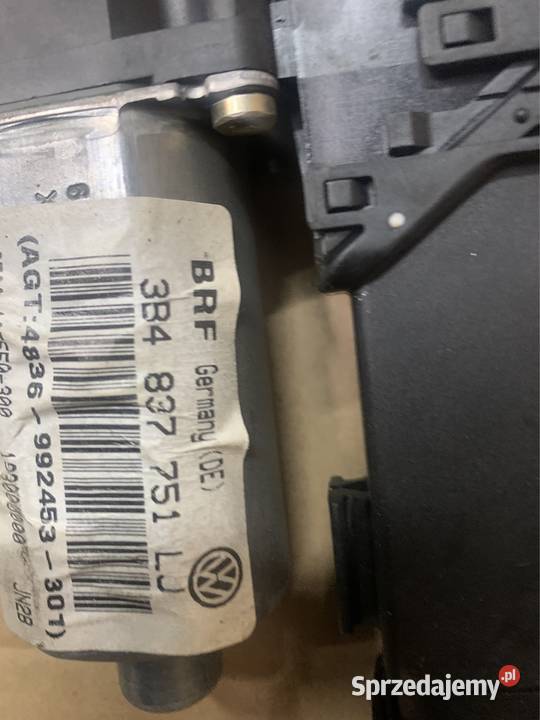 silniczek szyby lewy przód 3B4837751 vw passat zachodniopomorskie Szczecin sprzedam