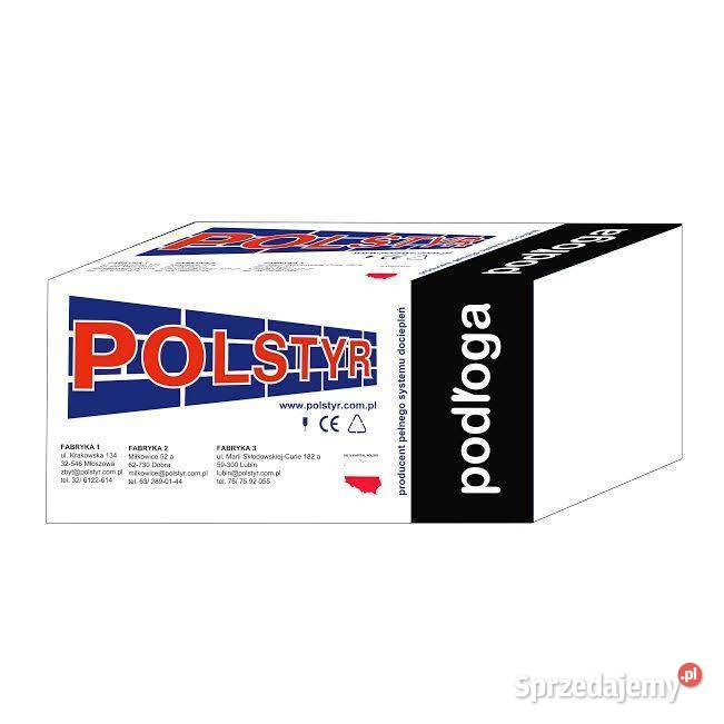 Styropian SIERADZ fasada podłogowy wodoodporny Ściany i elewacje