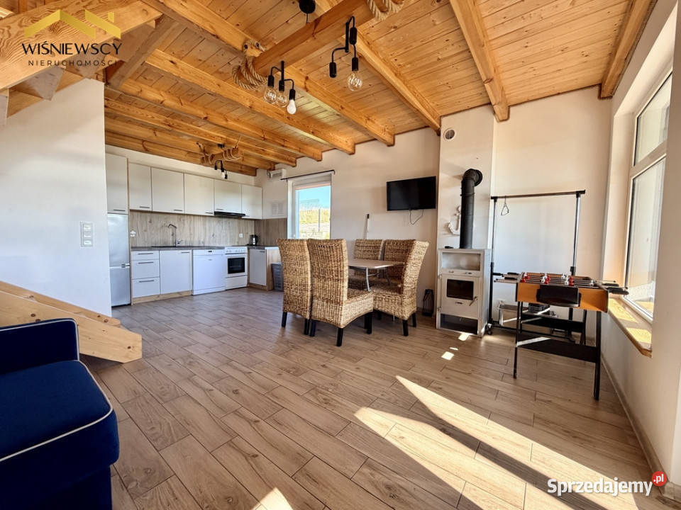 Domek letniskowy Jeziorem Skarlińskim 70 mkw pustak Sprzedaż Skarlin