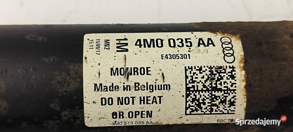 AMORTYZATOR LEWY TYŁ AUDI Q7 II 4M 4M0816743 kujawsko-pomorskie Lipno